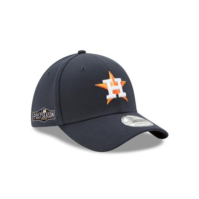 Houston Astros Gorra | New Era MLB Postseason Side Patch 39thirty Stretch Fit Cap Mexico - Azules